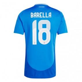 Italia Barella 18 EM Hjemmedrakt 2024